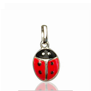 Pendentif Coccinelle en argent