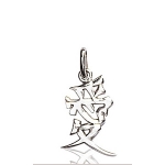 Pendentif chinois Amour en argent