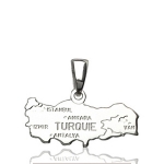 Pendentif Turquie en argent