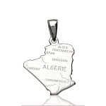 Pendentif Algérie en argent