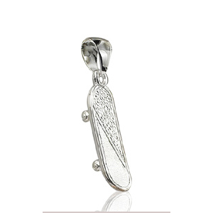 Pendentif Skate en argent