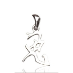 Pendentif zodiaque chinois du Lièvre en argent