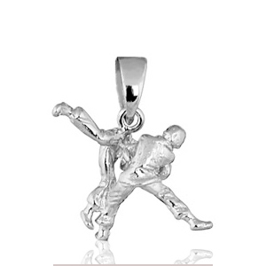 Pendentif Sport de combat en argent