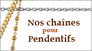 Chaines pour pendentif